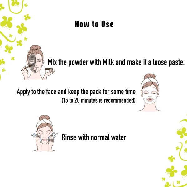 पपीता फेस पैक - 50 gms